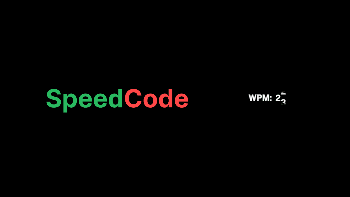 SpeedCode
